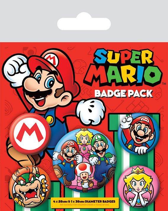 Badges ´Super Mario´ - Pixelcave