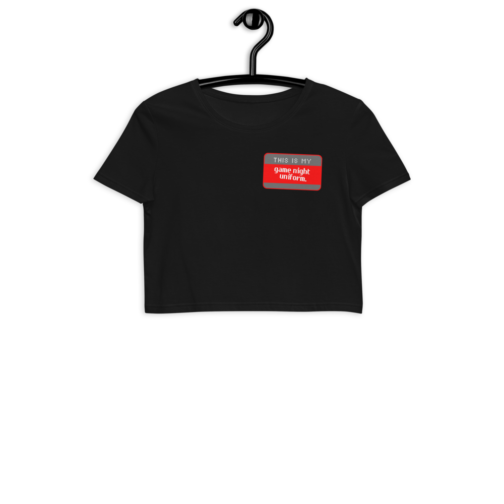 Crop Top 'Game Night Uniform' - Pixelcave