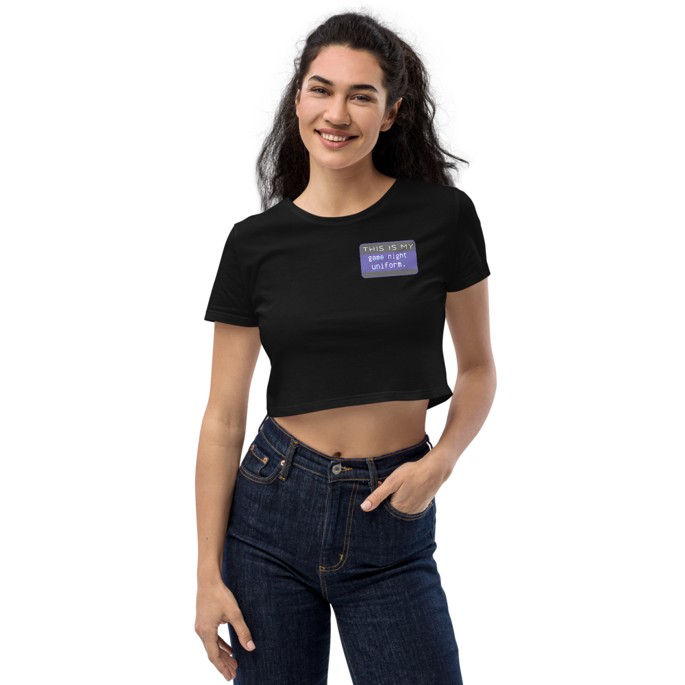 Crop Top 'Game Night Uniform' - Pixelcave