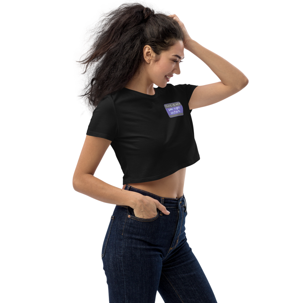 Crop Top 'Game Night Uniform' - Pixelcave