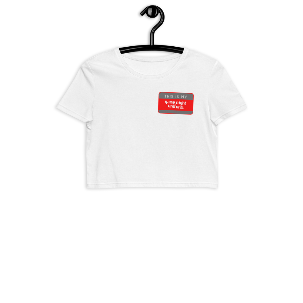 Crop Top 'Game Night Uniform' - Pixelcave