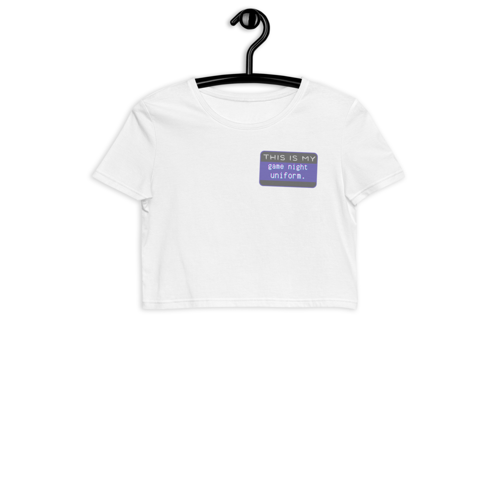 Crop Top 'Game Night Uniform' - Pixelcave