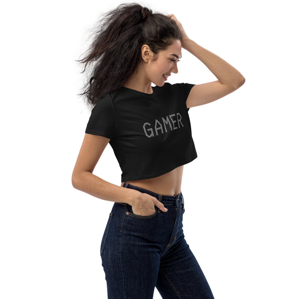 Crop Top 'Gamer' - Pixelcave