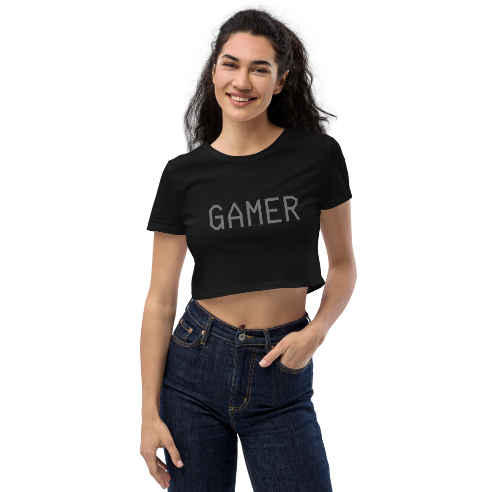 Crop Top 'Gamer' - Pixelcave