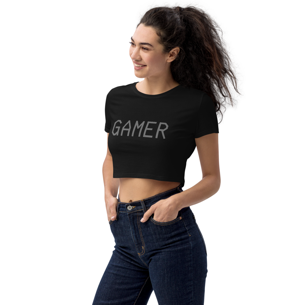 Crop Top 'Gamer' - Pixelcave