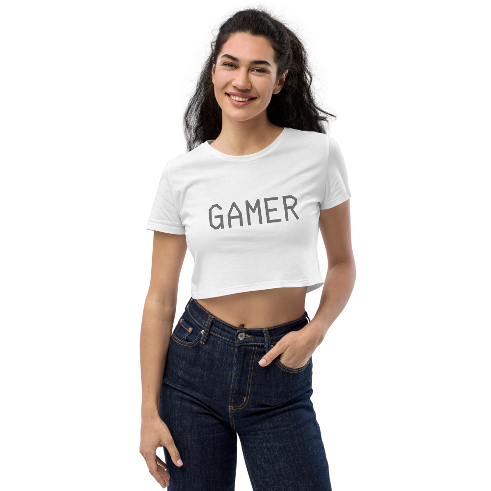 Crop Top 'Gamer' - Pixelcave