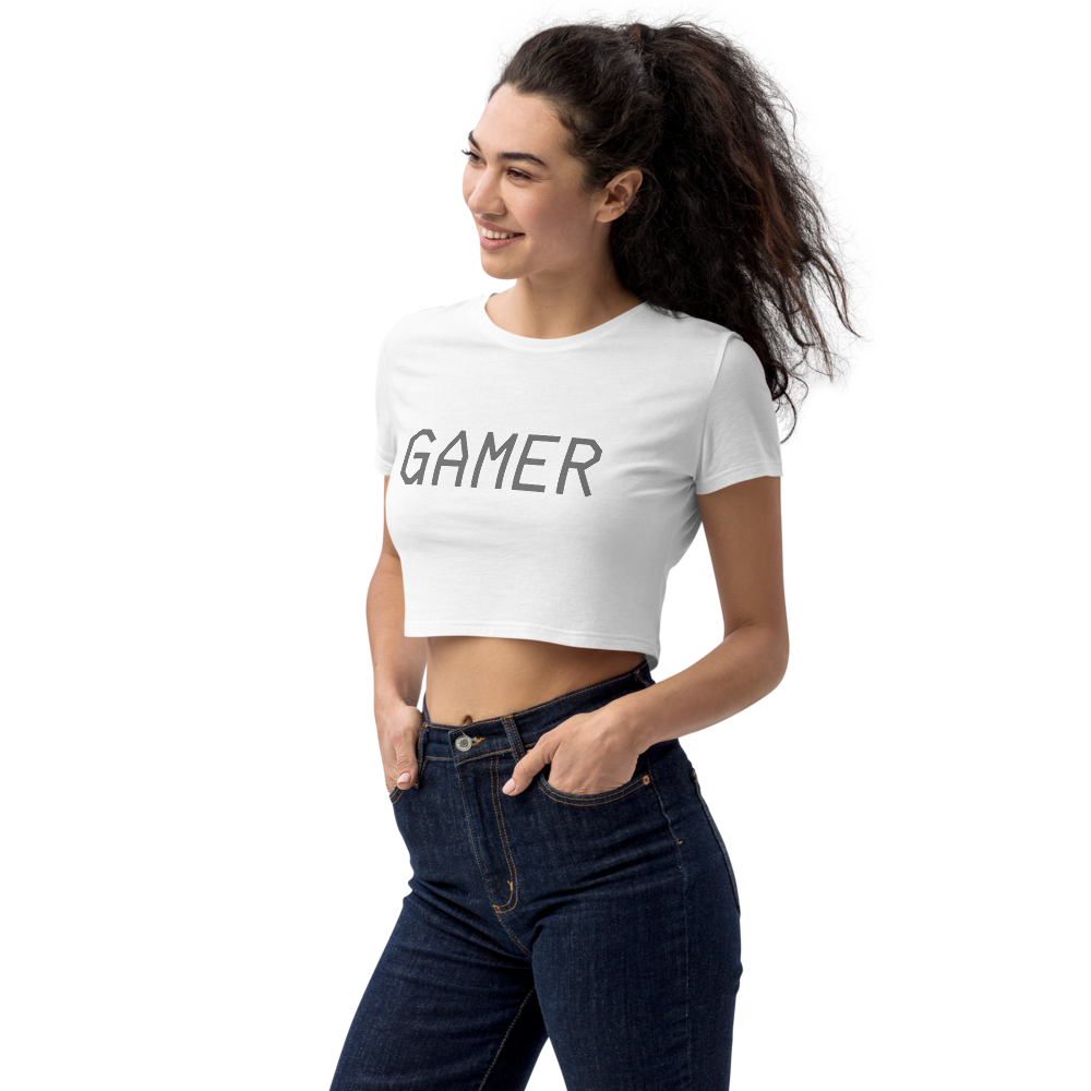 Crop Top 'Gamer' - Pixelcave