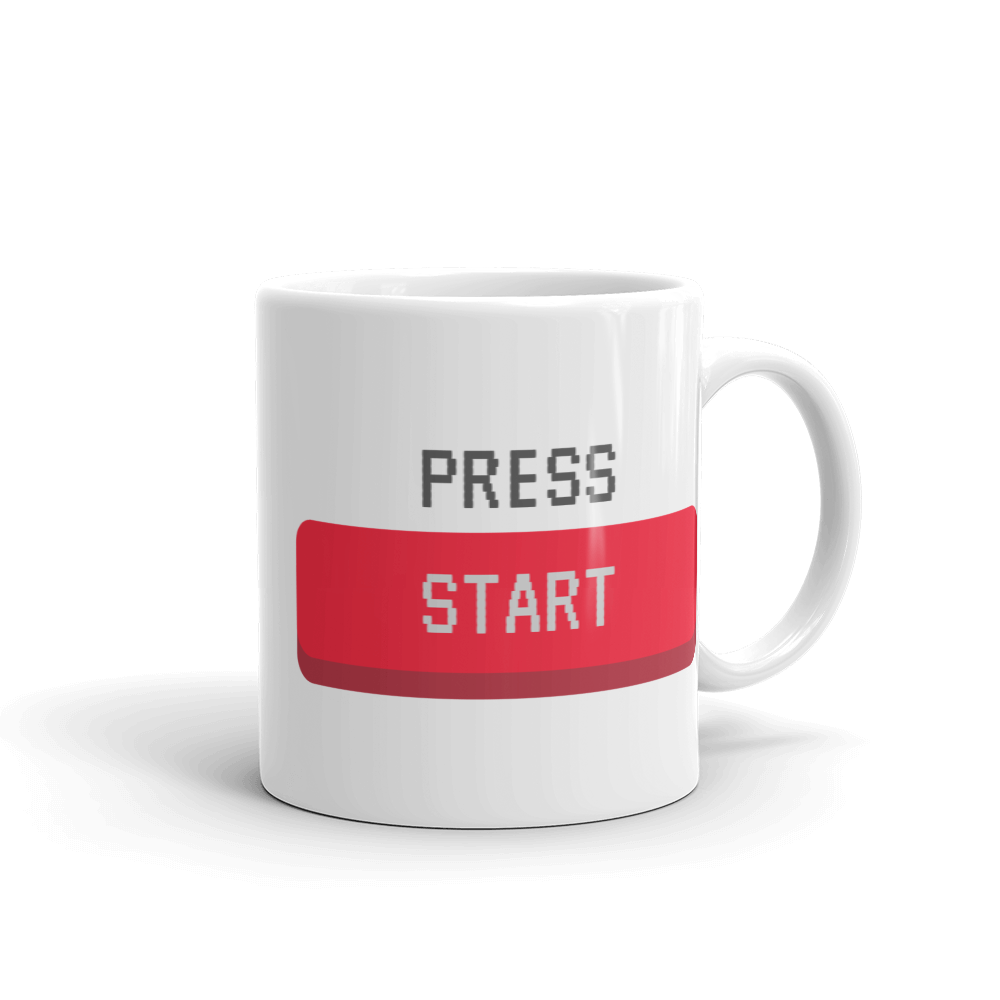 Mok 'Press Start' - Pixelcave