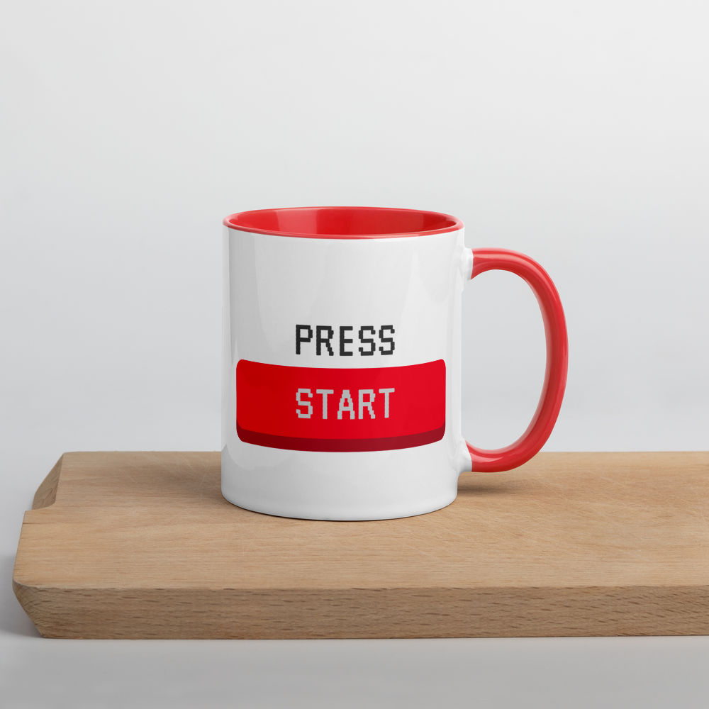 Mok 'Press Start' - Pixelcave