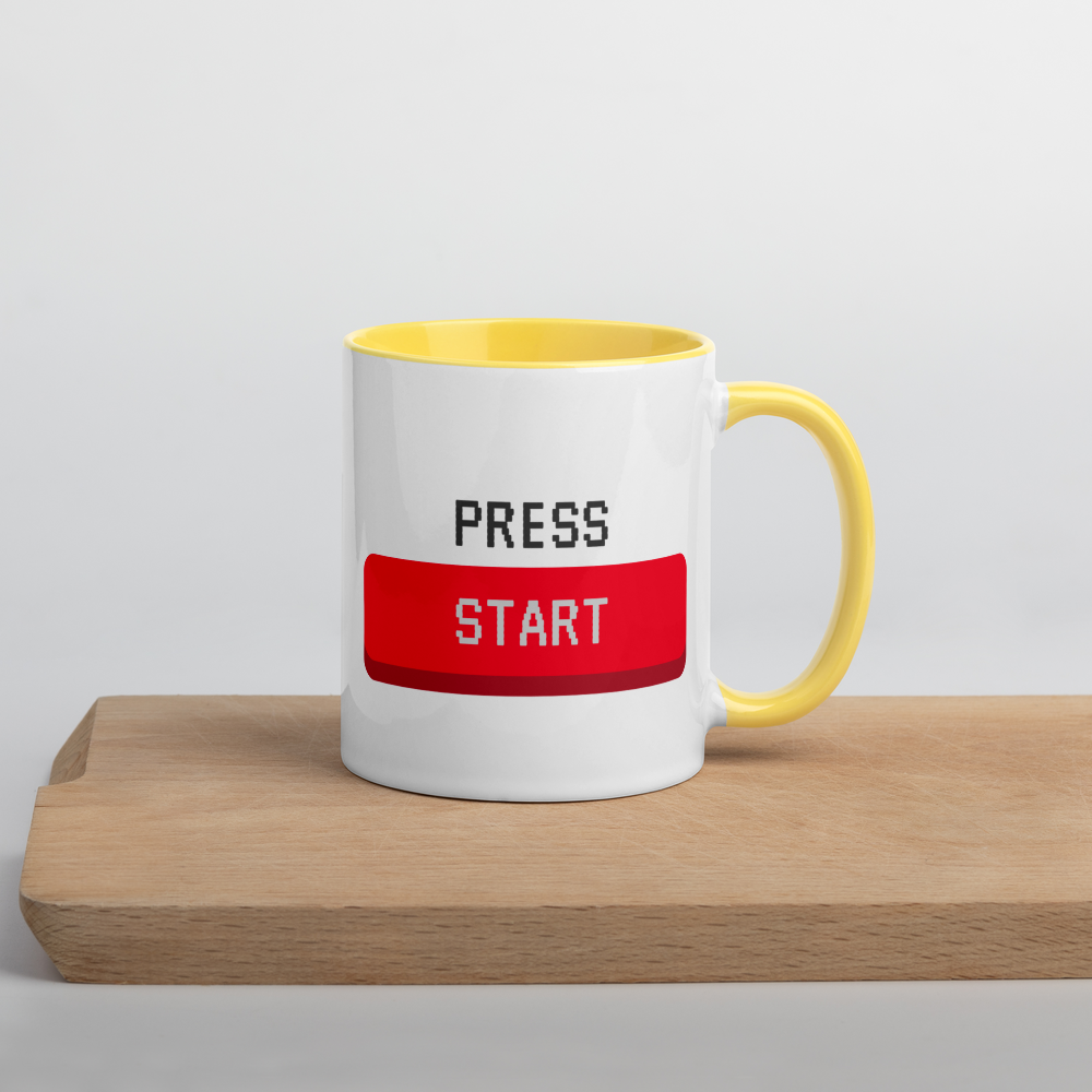 Mok 'Press Start' - Pixelcave