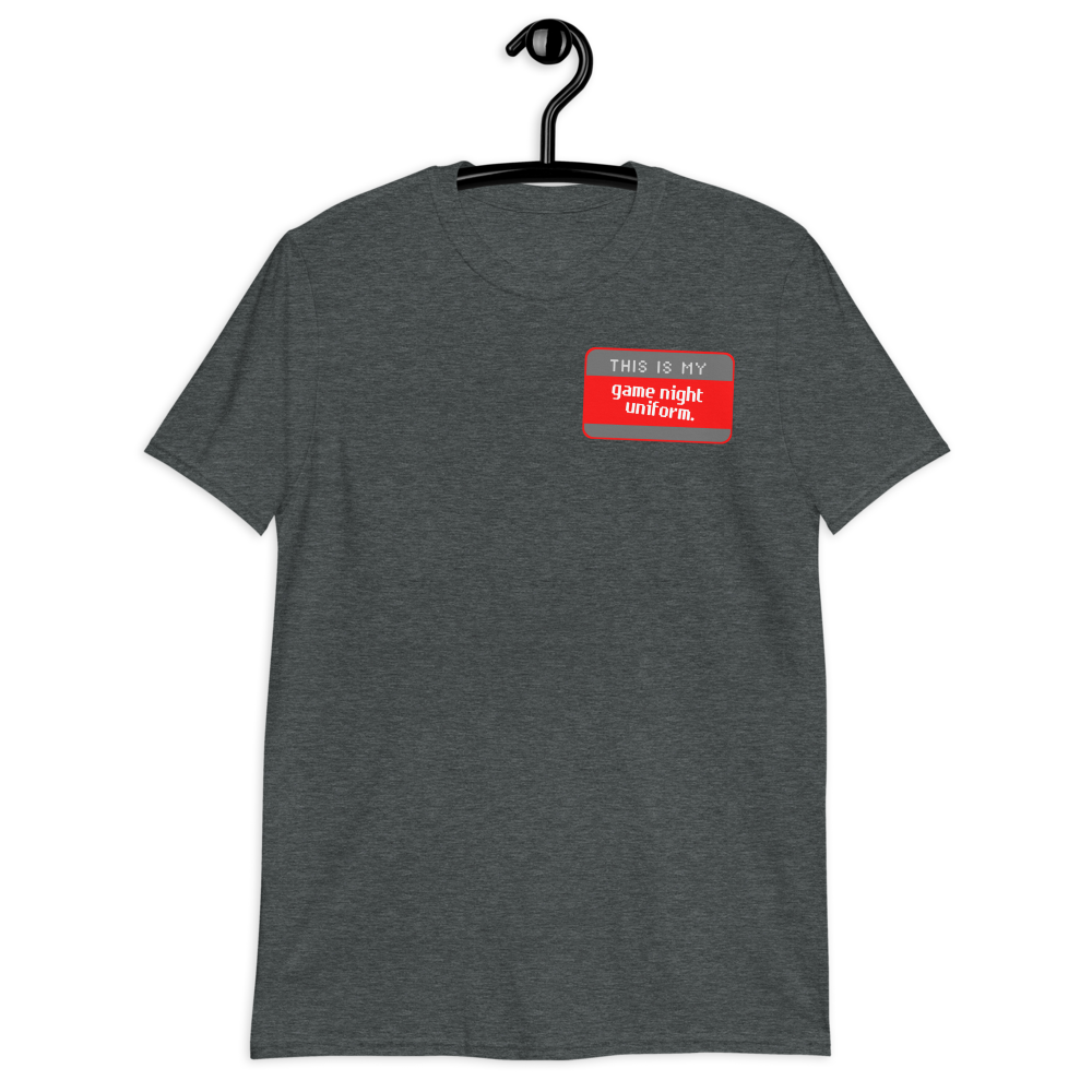 T-shirt 'Game Night Uniform' - Pixelcave
