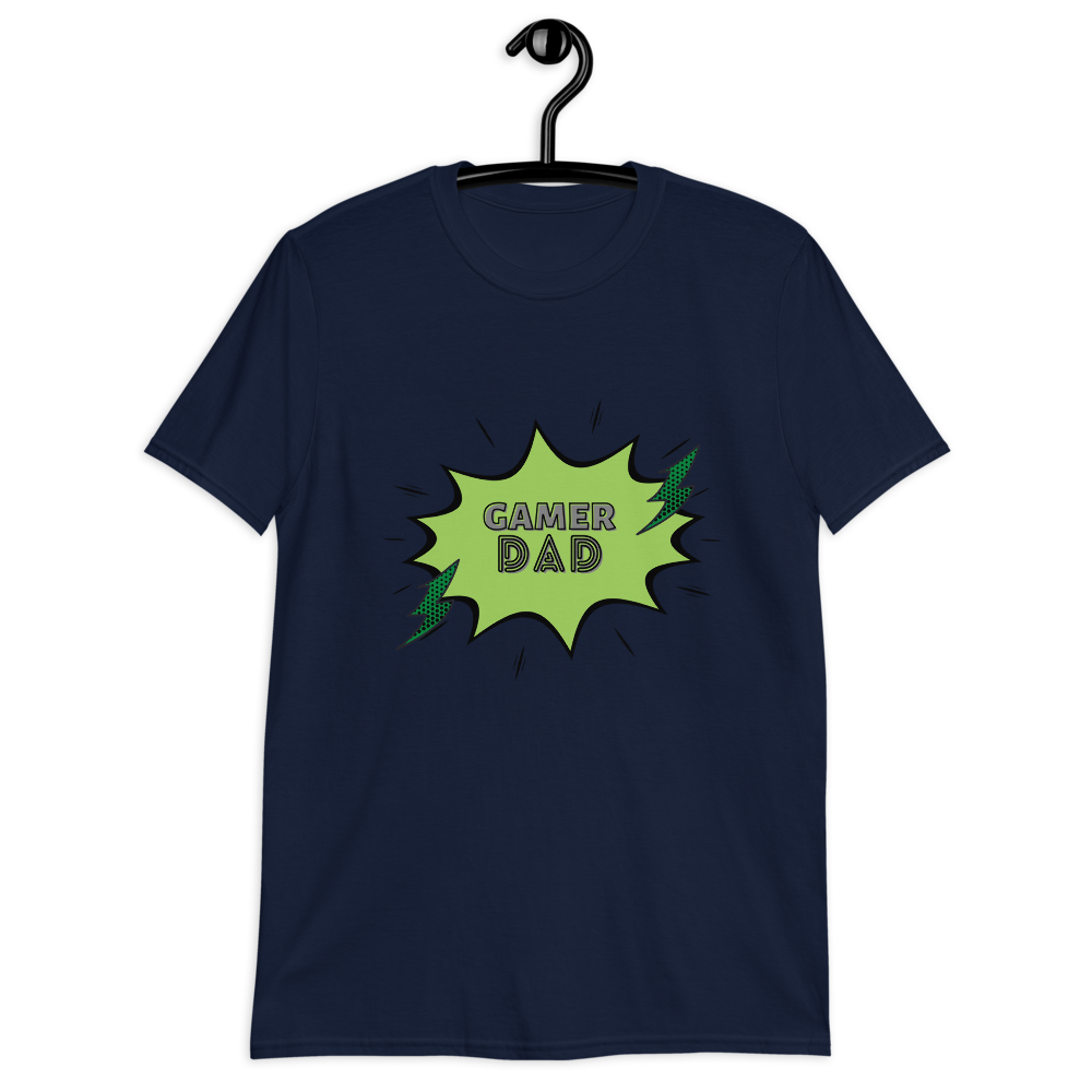 T-shirt 'Gamer Dad' - Pixelcave