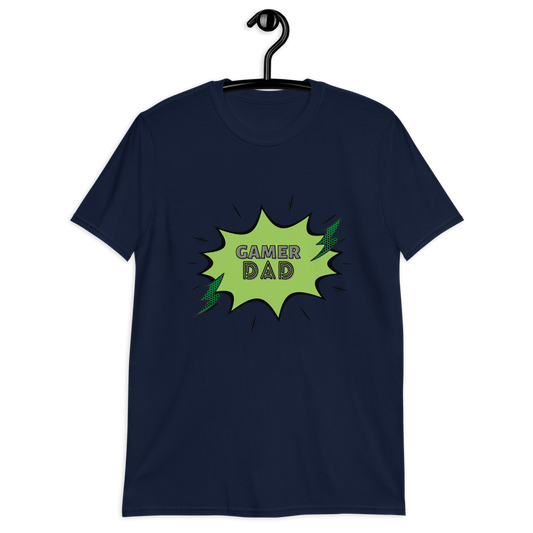 T-shirt 'Gamer Dad' - Pixelcave