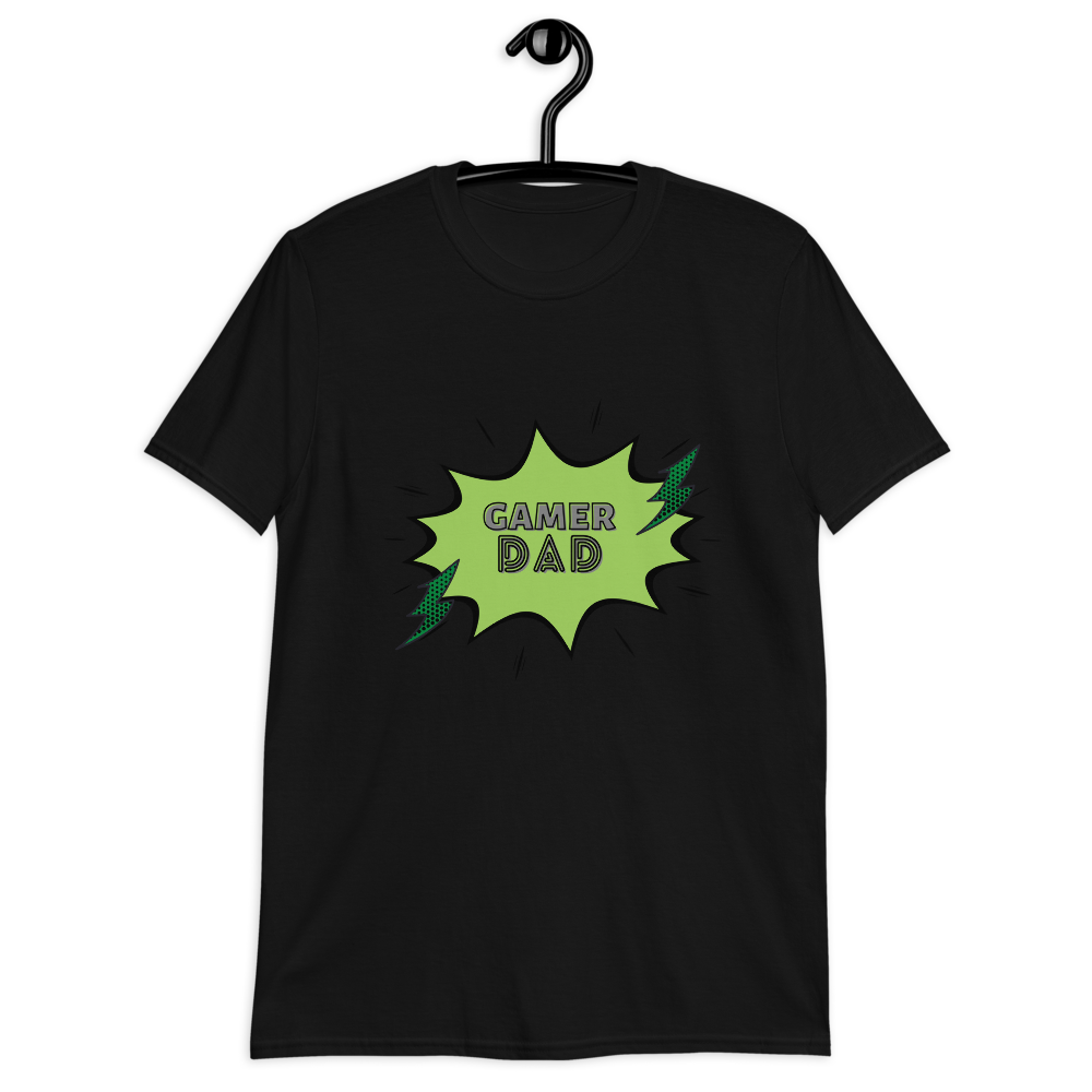 T-shirt 'Gamer Dad' - Pixelcave