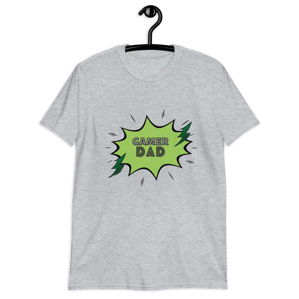T-shirt 'Gamer Dad' - Pixelcave