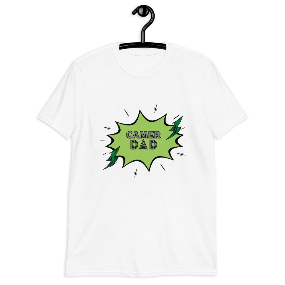 T-shirt 'Gamer Dad' - Pixelcave
