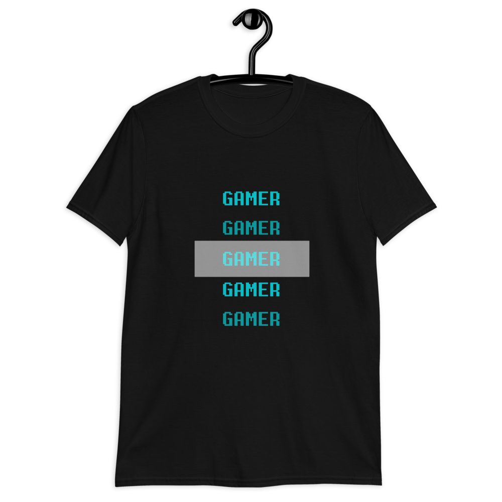 T-shirt 'Gamer' - Pixelcave