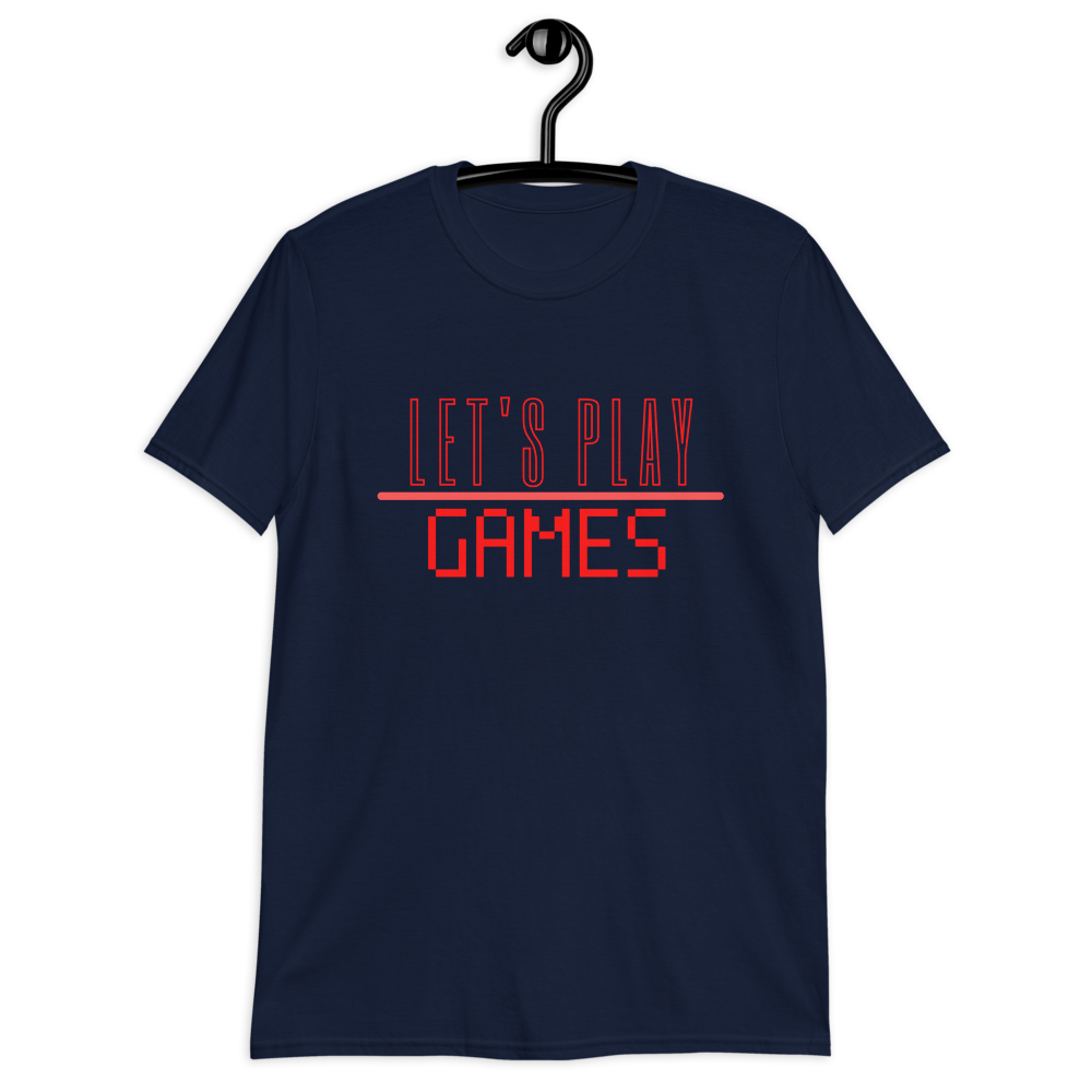 T-shirt 'Let's Play Games' - Pixelcave