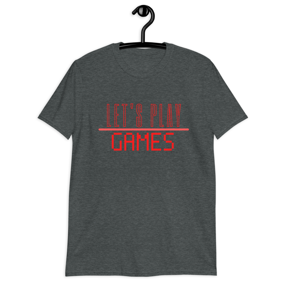 T-shirt 'Let's Play Games' - Pixelcave