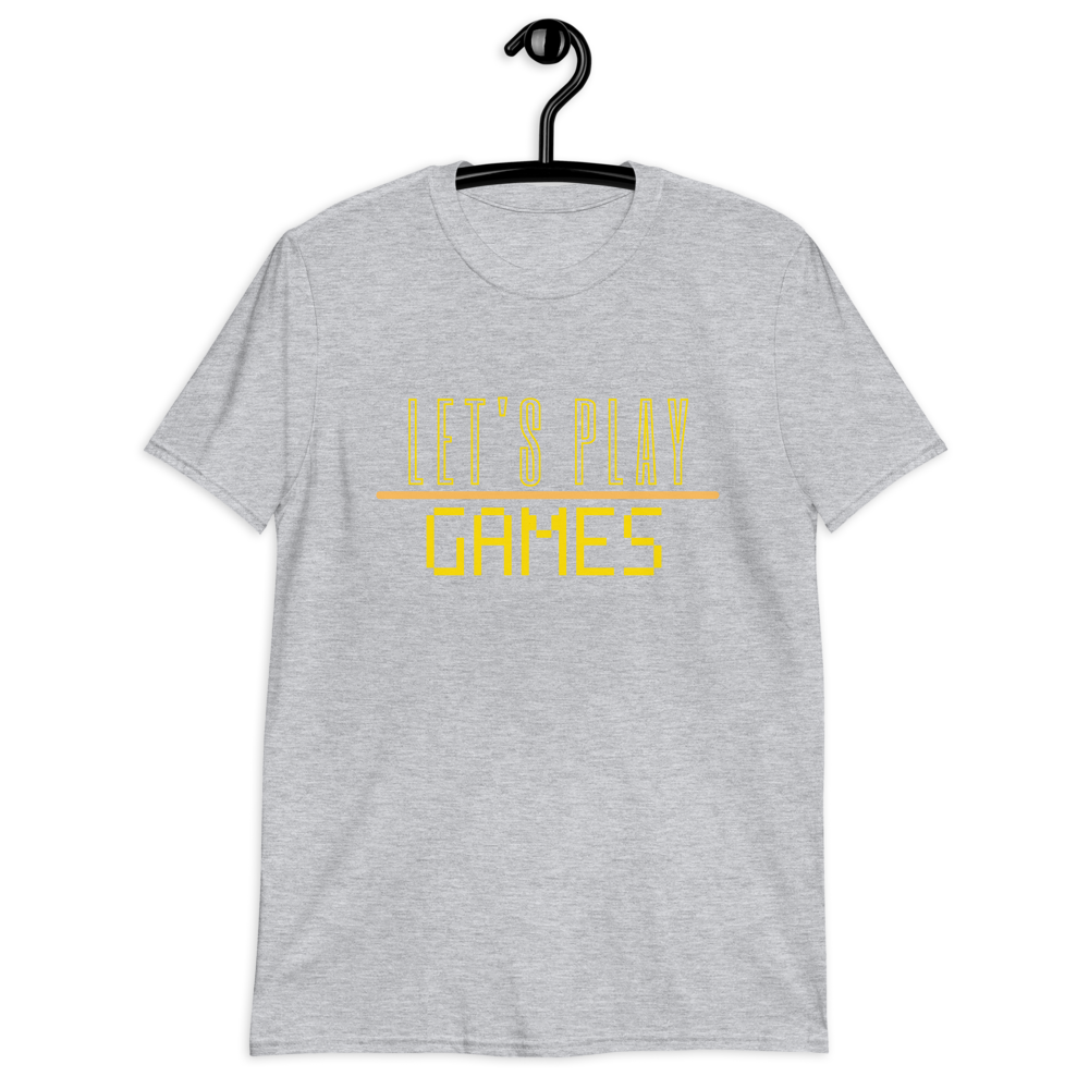 T-shirt 'Let's Play Games' - Pixelcave