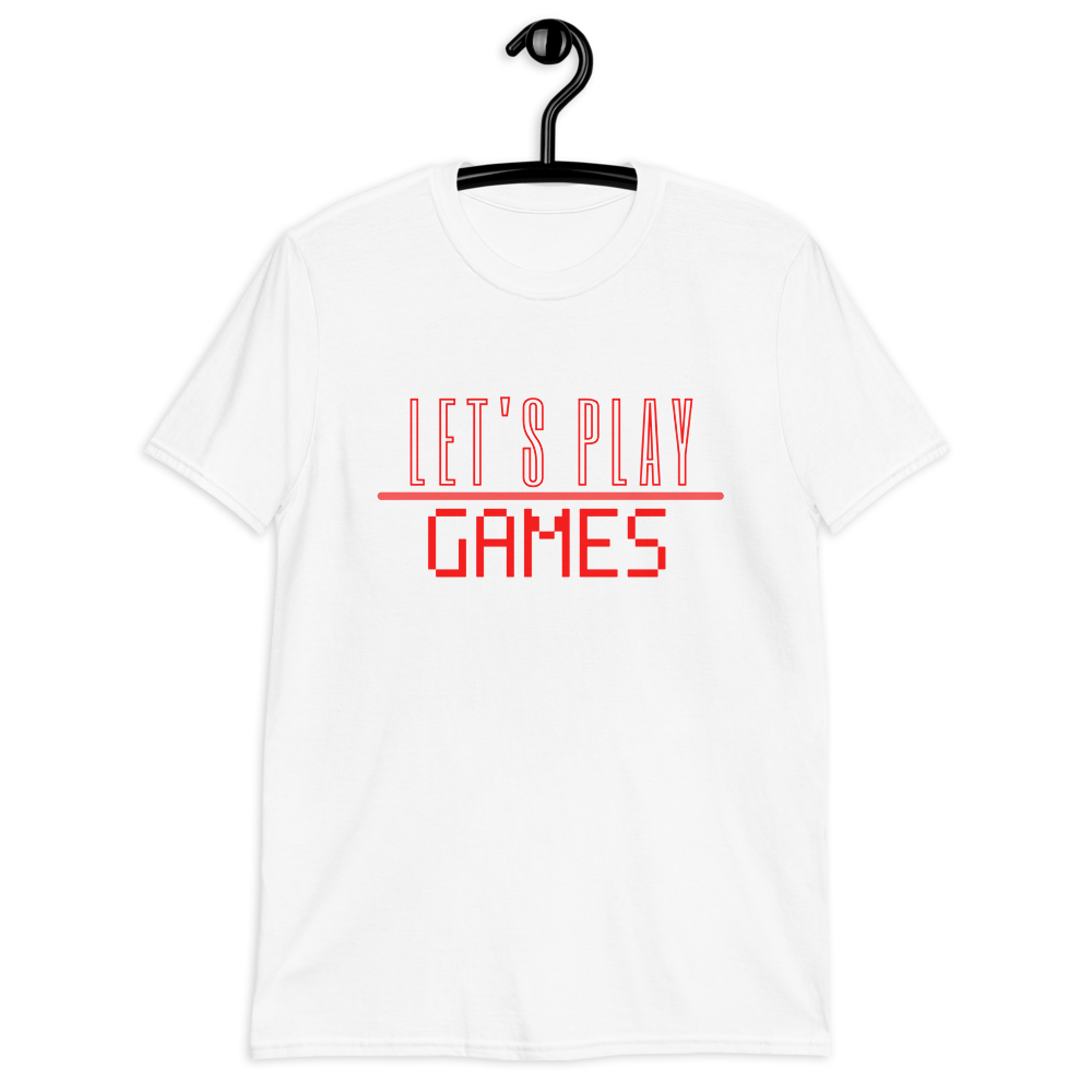 T-shirt 'Let's Play Games' - Pixelcave