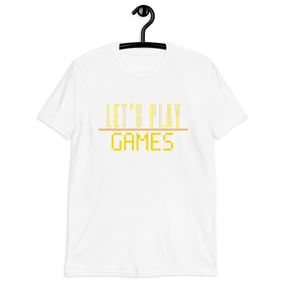 T-shirt 'Let's Play Games' - Pixelcave