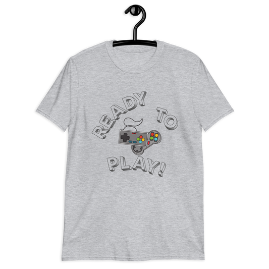 T-shirt 'Ready to Play' - Pixelcave
