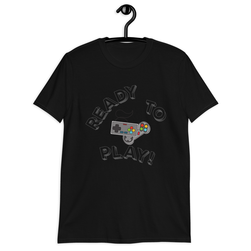 T-shirt 'Ready to Play' - Pixelcave