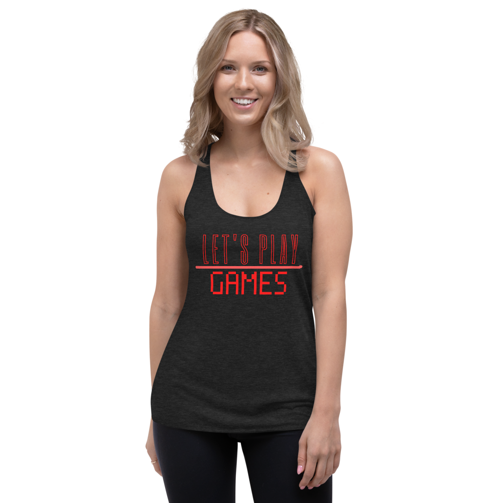 Tank Top 'Let's Play Games' - Pixelcave