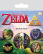Badges 'The Legend of Zelda' - Pixelcave