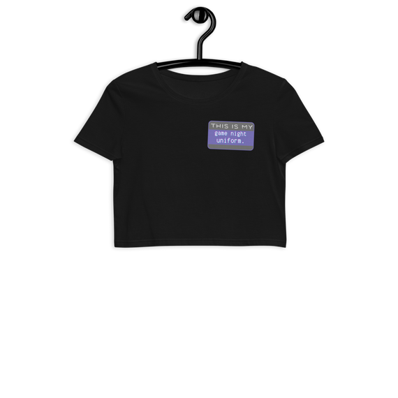 Crop Top 'Game Night Uniform' - Pixelcave