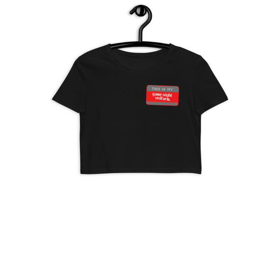 Crop Top 'Game Night Uniform' - Pixelcave