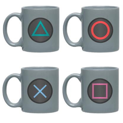 Espressomokken 'PlayStation Buttons' - Pixelcave