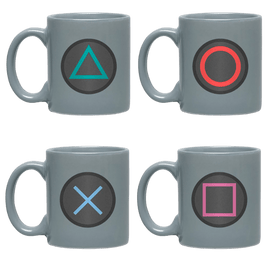 Espressomokken 'PlayStation Buttons' - Pixelcave