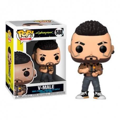 Funko Pop! Cyberpunk 2077 - V-Male #588 - Pixelcave
