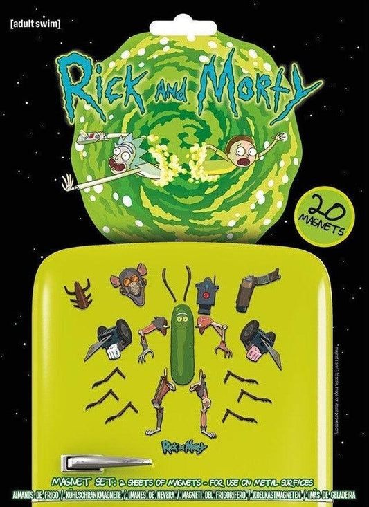 Magnetenset 'Rick and Morty' - Pixelcave