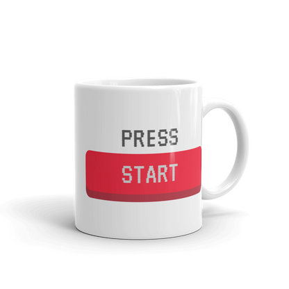 Mok 'Press Start' - Pixelcave