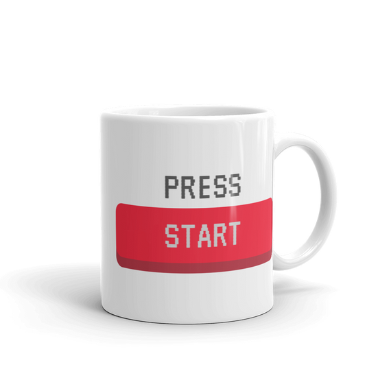 Mok 'Press Start' - Pixelcave