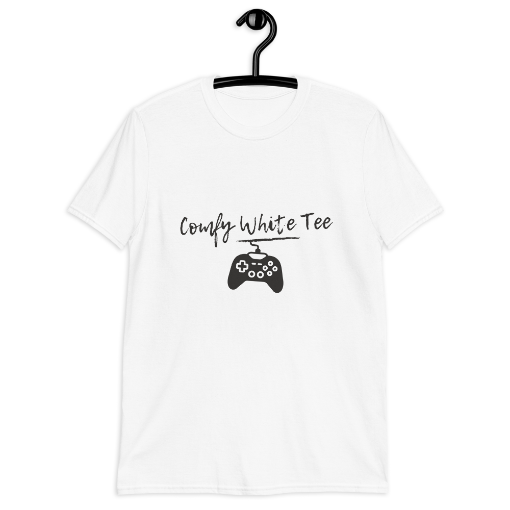 T-shirt 'Comfy White Tee' - Pixelcave