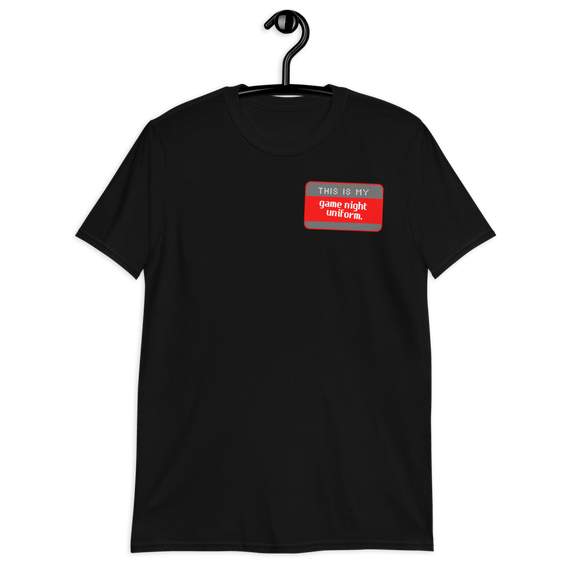 T-shirt 'Game Night Uniform' - Pixelcave