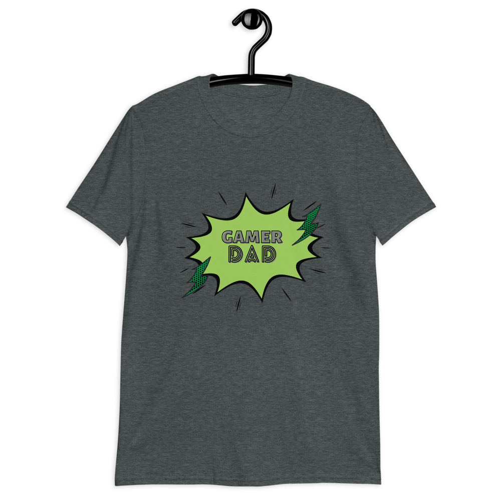 T-shirt 'Gamer Dad' - Pixelcave