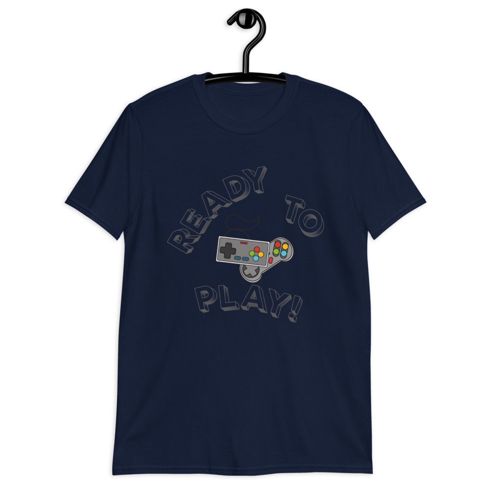 T-shirt 'Ready to Play' - Pixelcave