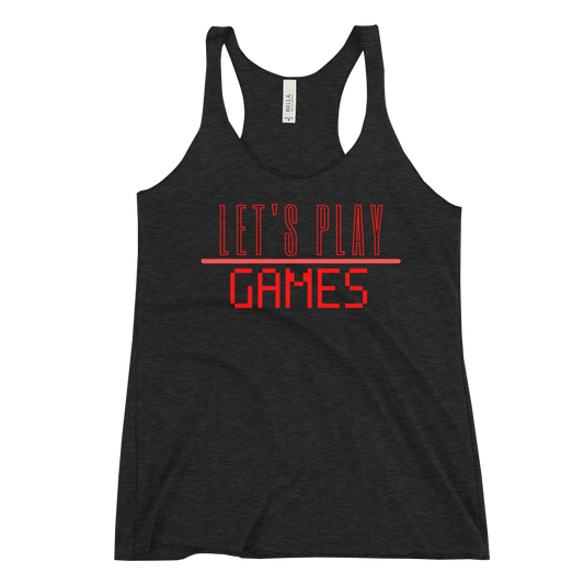 Tank Top 'Let's Play Games' - Pixelcave