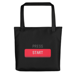 Tas 'Press Start' - Pixelcave