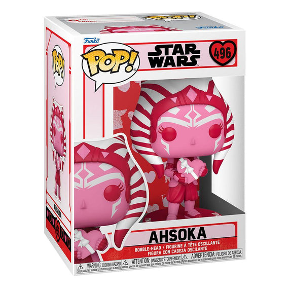 Funko Pop! Star Wars - Ahsoka (Valentines Pop!) #496